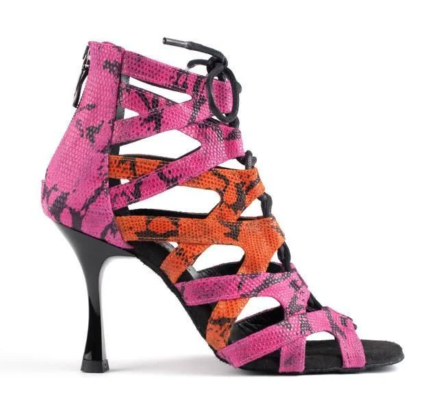Breathable Shoes PortDance - PD804 Pink Snake