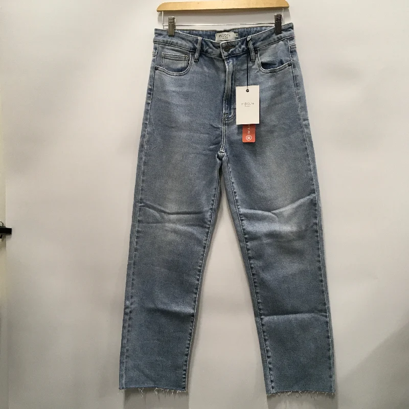 All-Season Outfits Jeans Straight By Cmc In Blue Denim, Size: 8