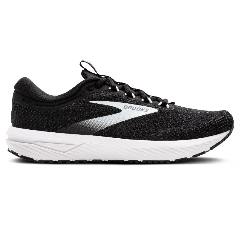 Lightweight Shoes Brooks Womens Revel Black/White