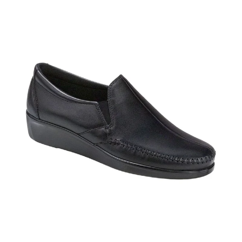 Flexible Fit Shoes SAS Women's Dream Slip On Loafer - Black