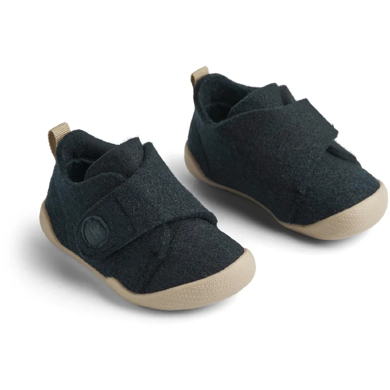 Affordable Sneakers Wheat Navy Indoor Shoe Fleecy