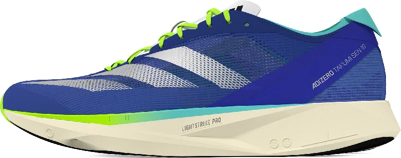Eco-Friendly Footwear adidas Adizero Takumi Sen 10 Womens Running Shoes - Blue