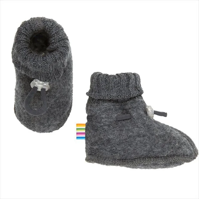 Water-Resistant Sneakers Joha Boots Wool Grey Melange