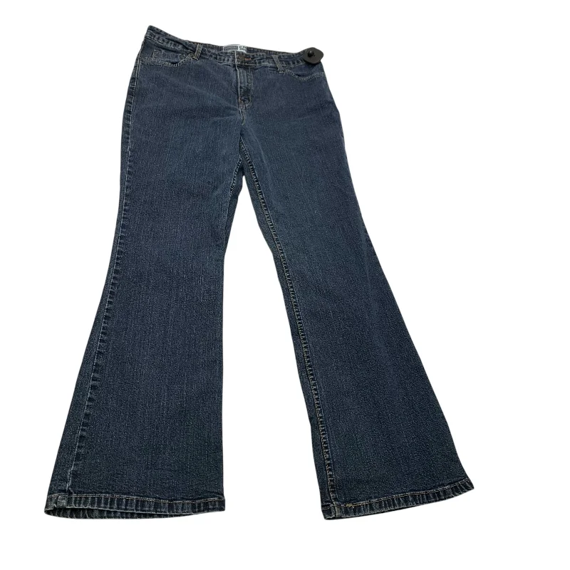 Flexible Casuals Jeans Boot Cut By Levis Signature In Blue Denim, Size: 14