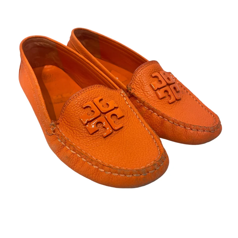 Sleek Loafers TORY BURCH/Loafers/US 9/Leather/ORN/