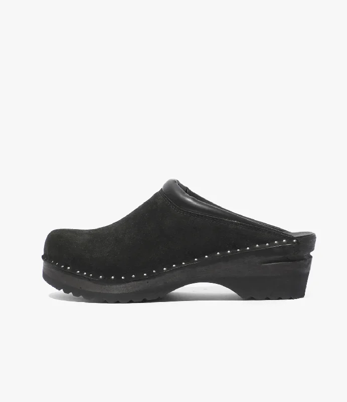 Durable Footwear 'Monet' Clog – Black Rough Out