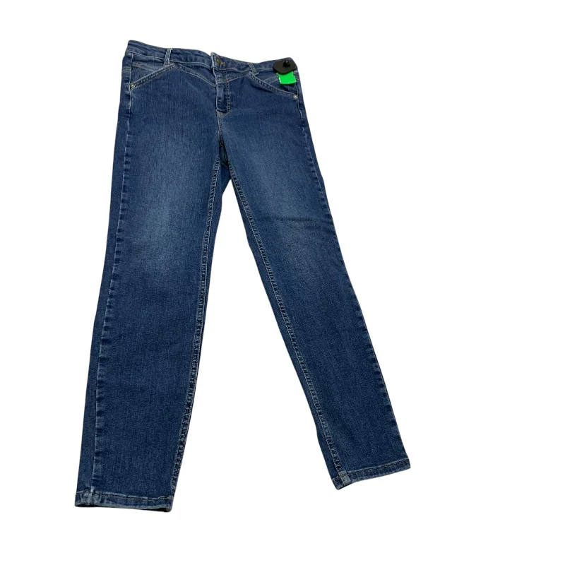 Versatile Wardrobe Jeans Skinny By We The Free In Blue Denim, Size: 10