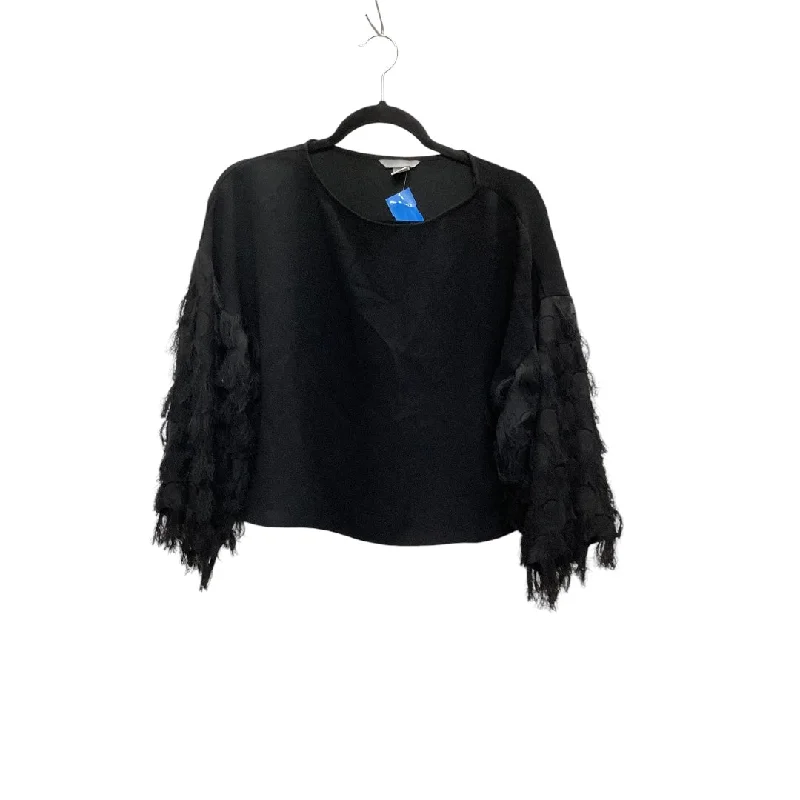 Smart Layers Top Long Sleeve By H&m In Black, Size: 2
