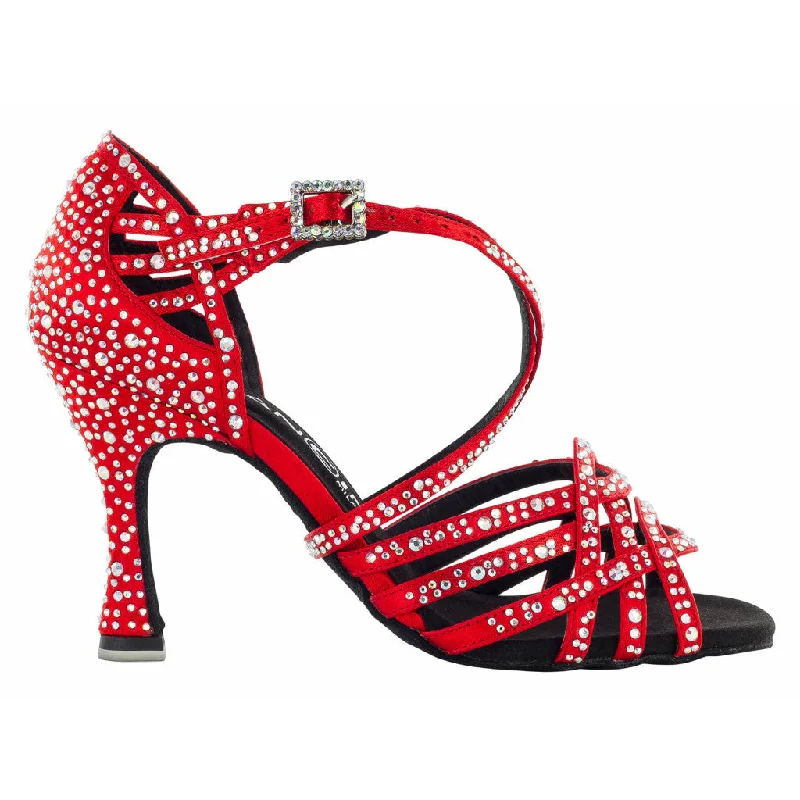 Cushion Comfort Shoes Dancin 6 Bands Red