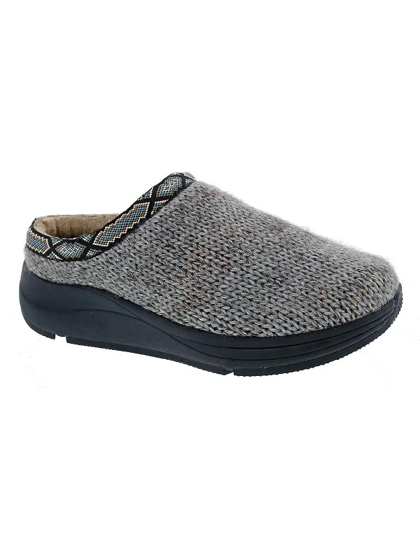 Cushioning Sneakers Unwind Womens Cable Knit Cozy Slide Slippers