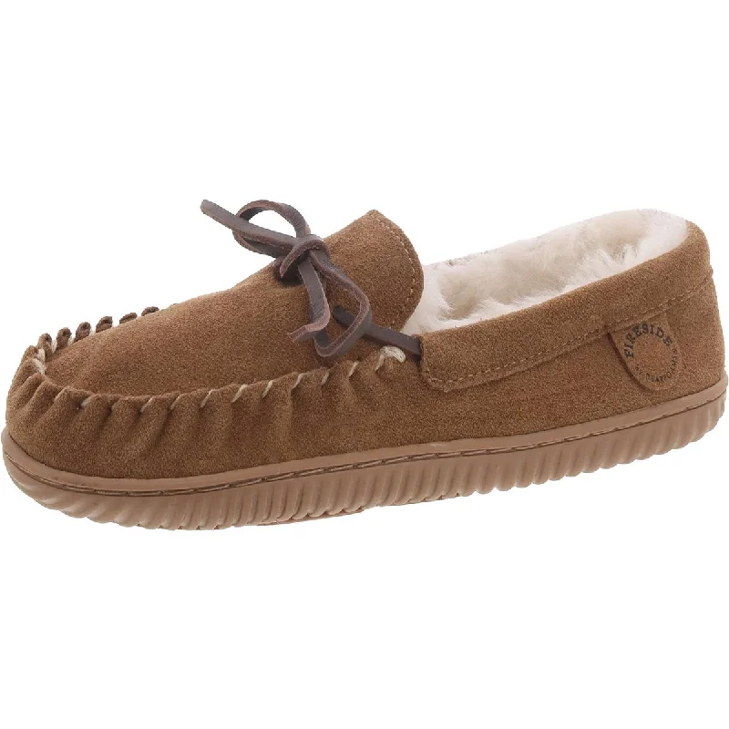 Trendy Walking Shoes Fireside by Dearfoams Womens Alice Suede Slip On Moccasin Slippers Trendy Walking Shoes Fireside by Dearfoams Womens Alice Suede Slip On Moccasin Slippers