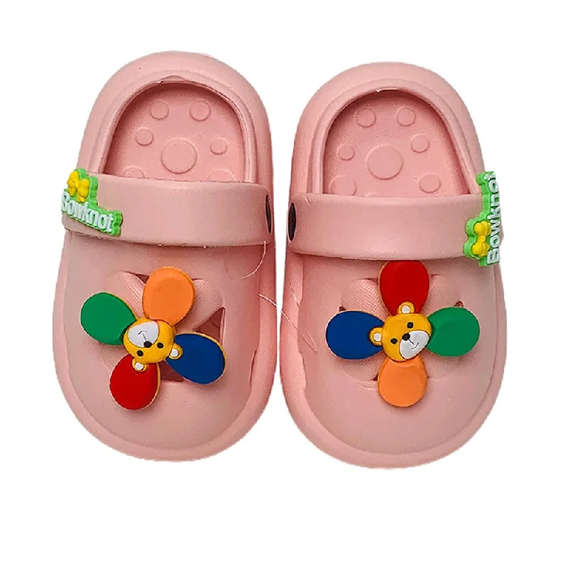 Water-Resistant Sneakers Pink Pinwheel Slip on Clogs, Summer/Monsoon all season Footwear for Toddlers & Kids Water-Resistant Sneakers Pink Pinwheel Slip on Clogs, Summer/Monsoon all season Footwear for Toddlers & Kids