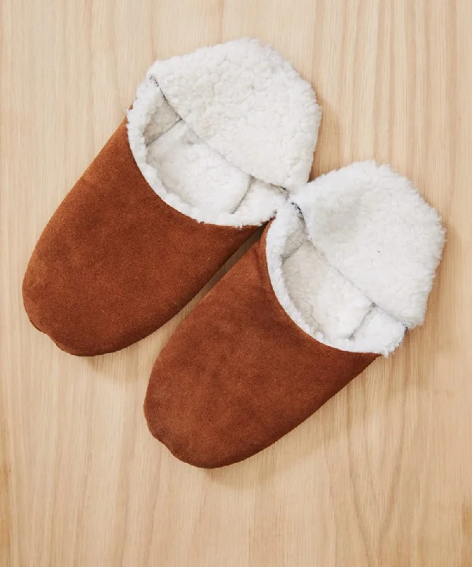 Memory Foam Shoes Suede Moroccan Slipper