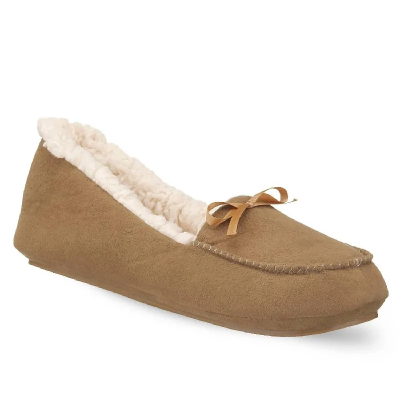 Cushioning Sneakers Women's Comfy Slippers In Chestnut