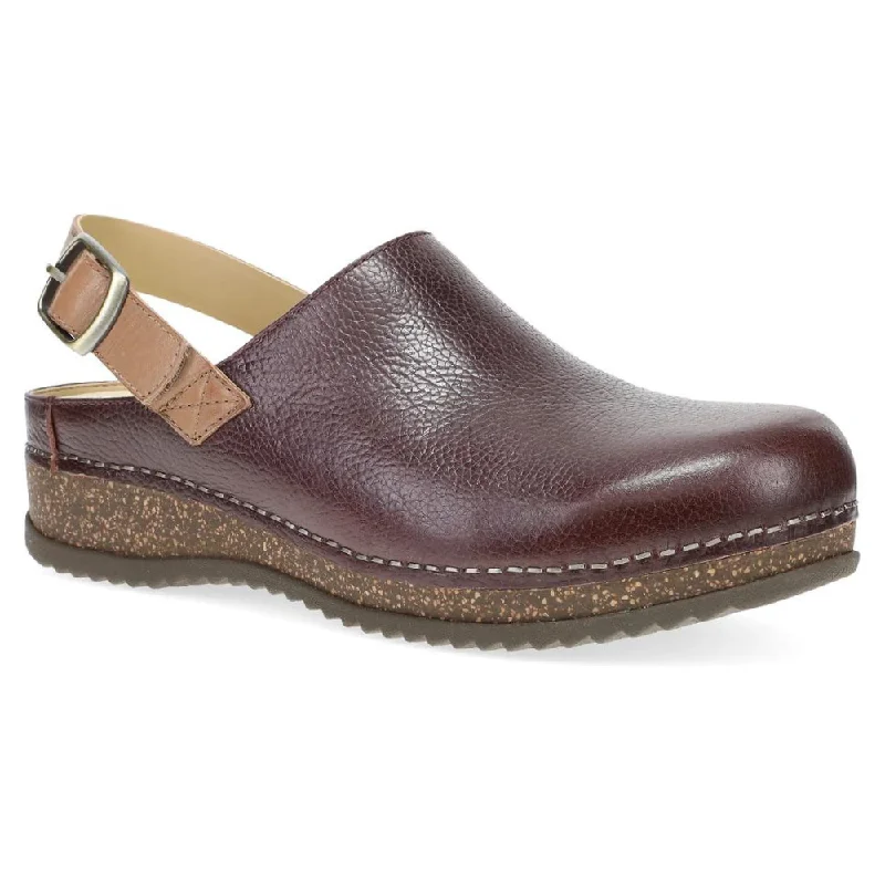 Cushion Sole Shoes Dansko Merrin Cordovan Milled Mule (Women's)
