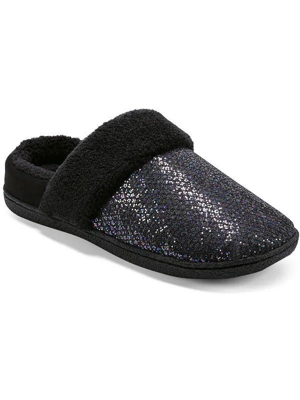 High-Performance Sneakers Siesta 8 Womens Faux Fur Glitter Loafer Slippers