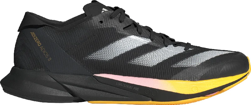 Breathable Mesh Sneakers adidas Adizero Adios 8 Womens Running Shoes - Black