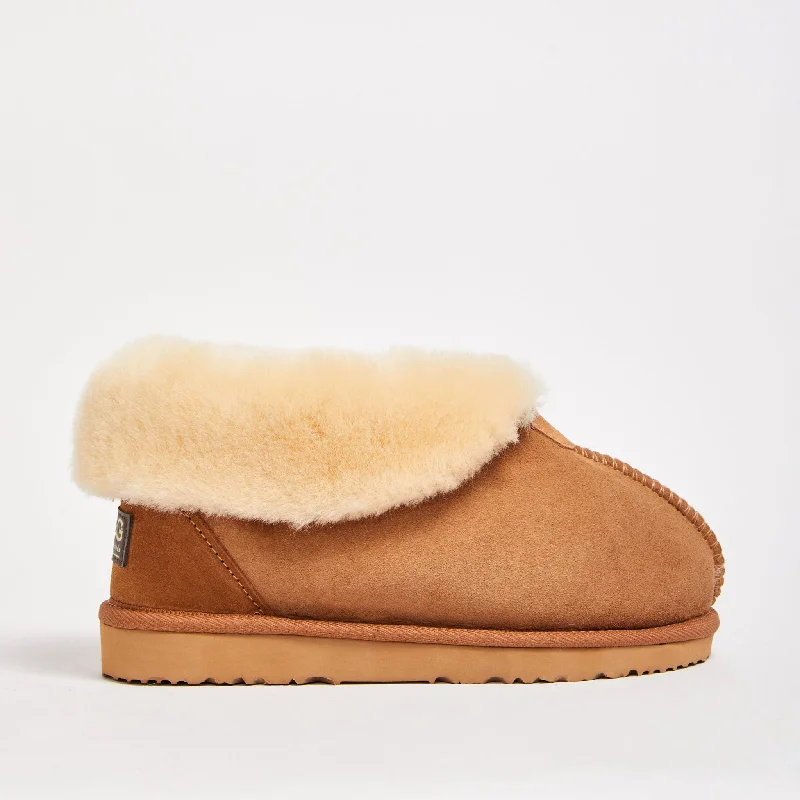 Outdoor Sneakers Women's Ankle Slipper Natural