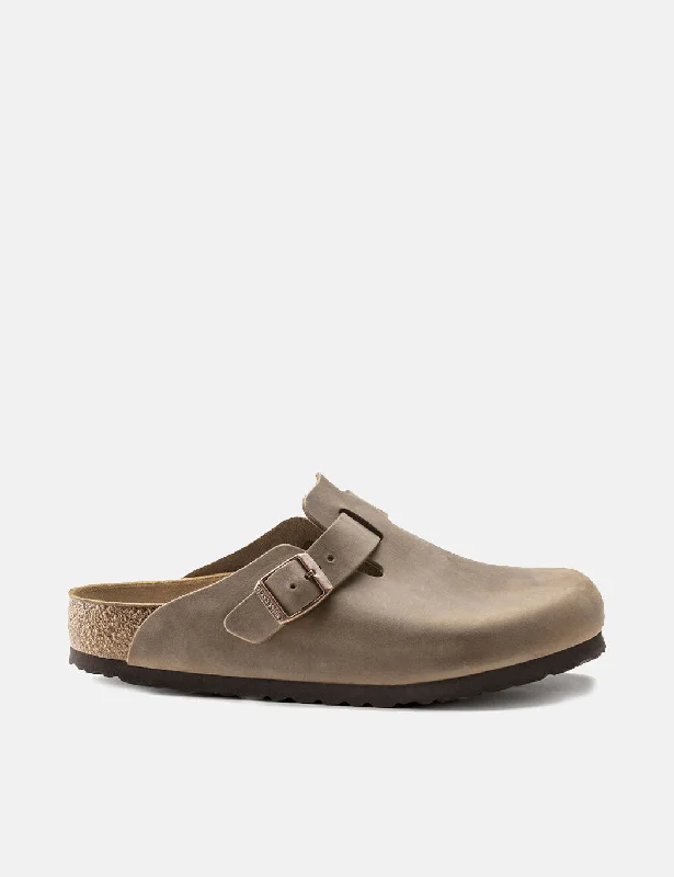 Urban Sneakers Birkenstock Boston Oiled Leather (Regular) - Tobacco Brown