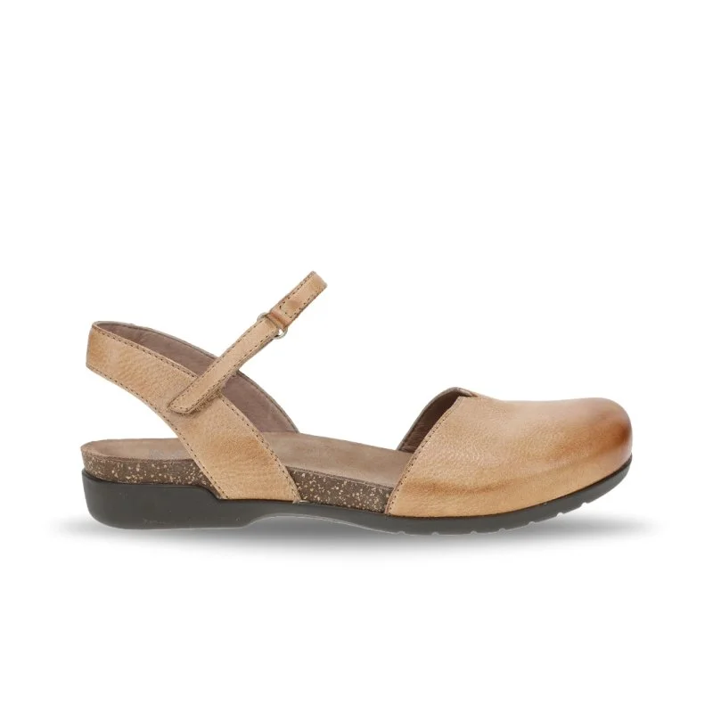 Durable Footwear Dansko Women's Rowan - Honey Distressed