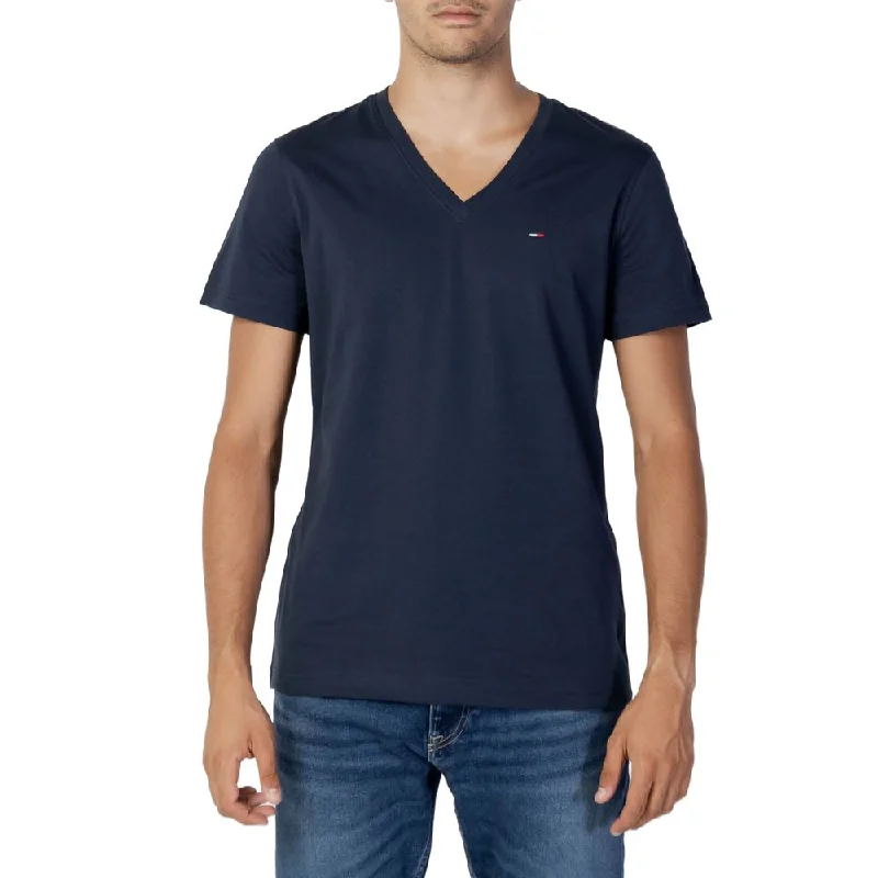 Functional Layers Tommy Hilfiger Jeans  Cotton Men's T-Shirt