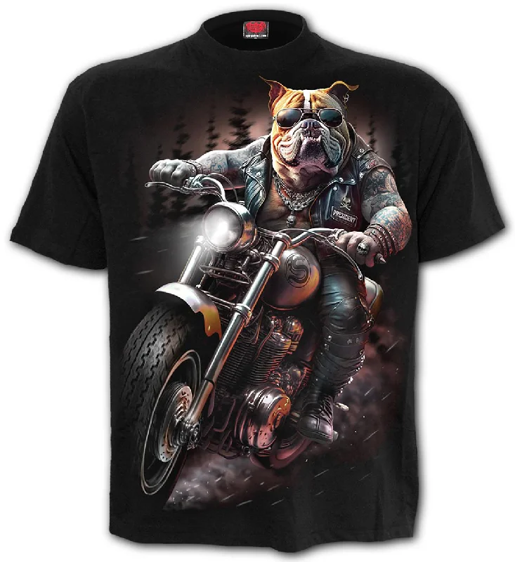 Flexible Styles Top Dog - T-Shirt Black