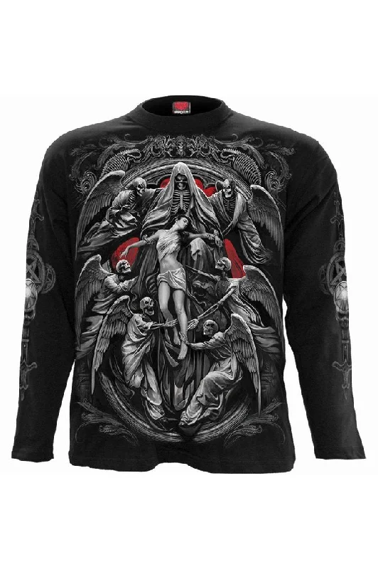 Cool Jackets Reaper's Door - Longsleeve T-Shirt Black