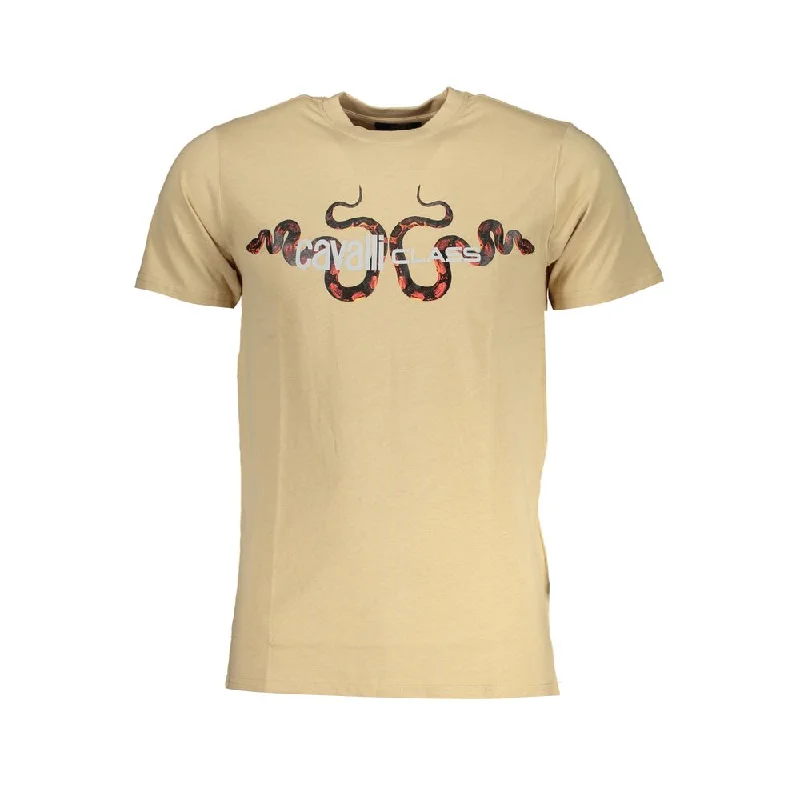 Easy Fit Cavalli Class  Cotton Men's T-Shirt