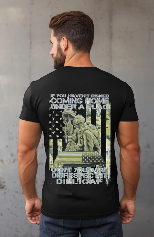 Effortless Gear Stand for the Respect Flag Tee