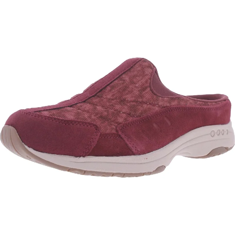 Easy Spirit Womens Traveltime  Padded Insole Slip On Mules