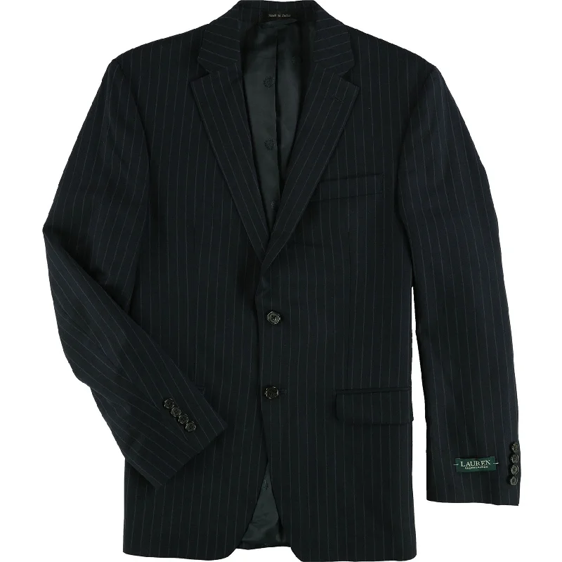 Versatile Pants Ralph Lauren Mens Pinstripe Two Button Blazer Jacket