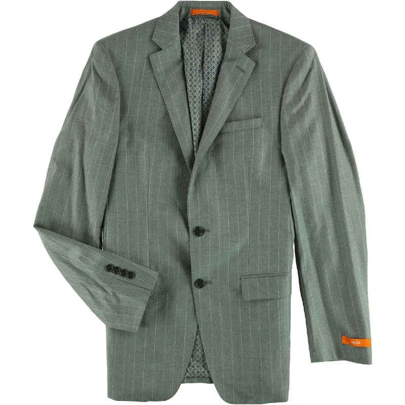 Cool Jackets Tallia Mens Slim-Fit Two Button Blazer Jacket, Grey, 38 Long