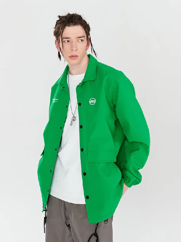 Everyday Comfort Wear Men's Nandn Basic Style Coach Jacket