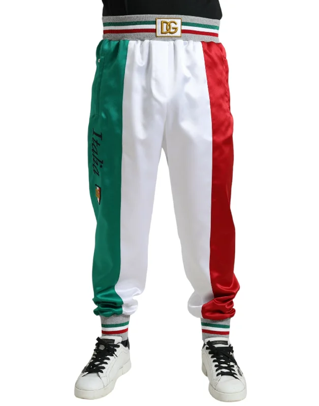 Stylish Layers Dolce & Gabbana Italian Stripe Jogger Men's Trousers