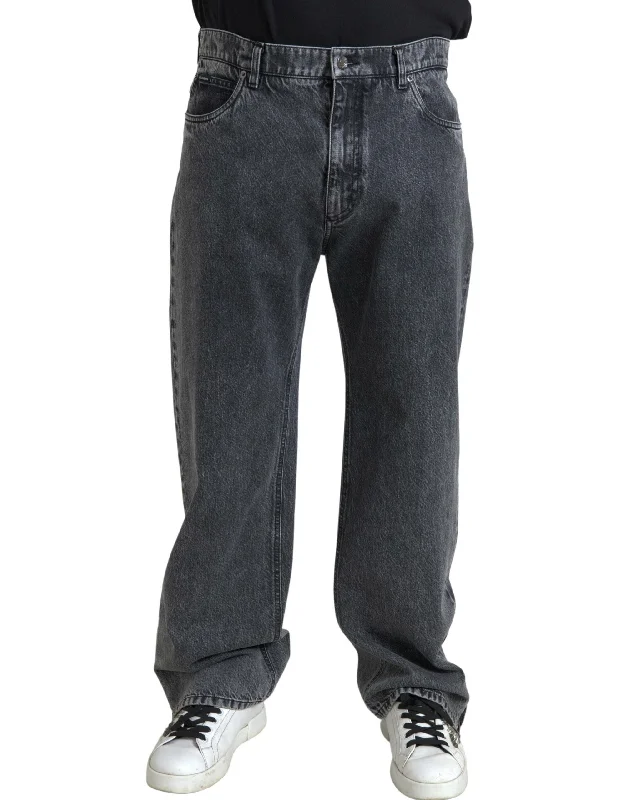 Comfy Outerwear Dolce & Gabbana Elegant   Straight blue Men's Jeans