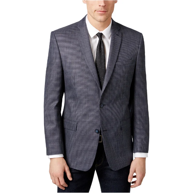 Urban Wear Marc New York Mens Birdseye Two Button Blazer Jacket