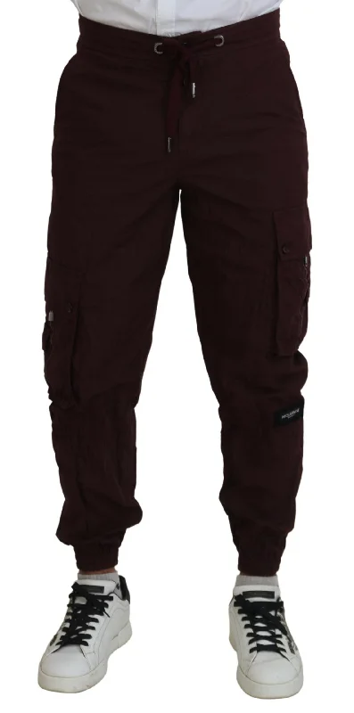 Weekend Wear Dolce & Gabbana Elegant  Cotton Jogger Men's Pants