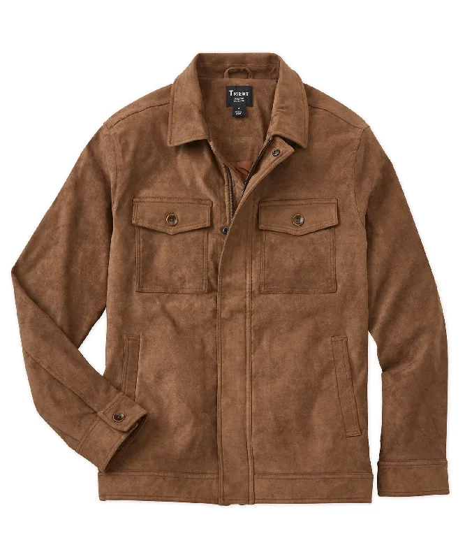 Active Essentials Jackson Faux Suede Jacket
