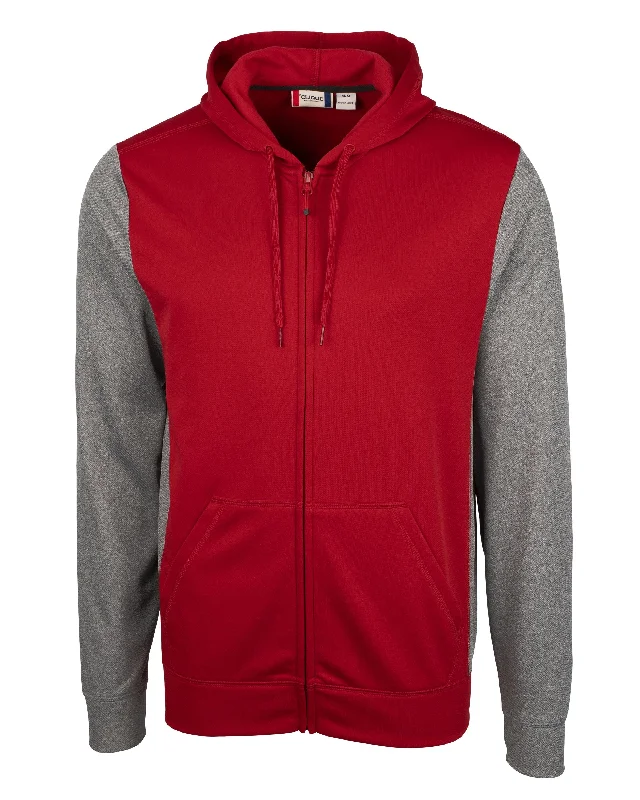 Street Casuals Clique Men's Helsa Sport Colorblock Full Zip Jacket