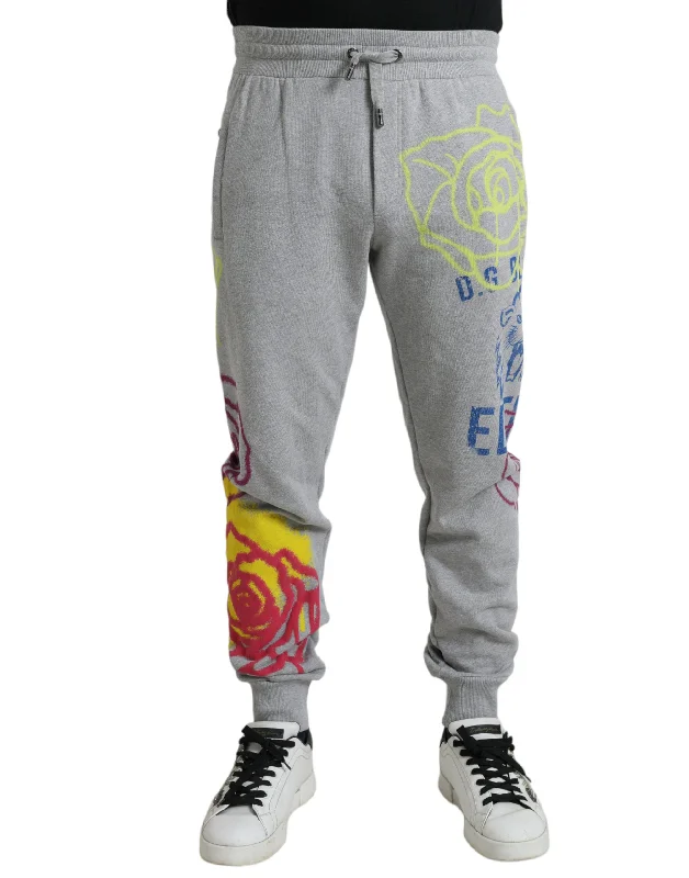 Street Fashion Dolce & Gabbana Chic  Skinny Cotton Men's Joggers