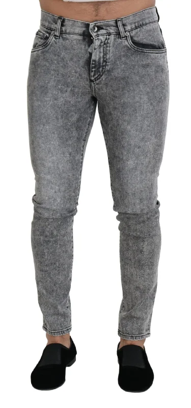 Premium Fit Dolce & Gabbana Chic Slim Fit  Men's blue