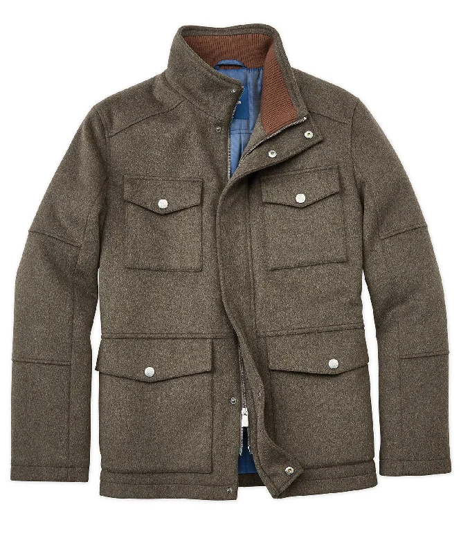 Comfy Suits Greeley Wool-Blend Field Jacket