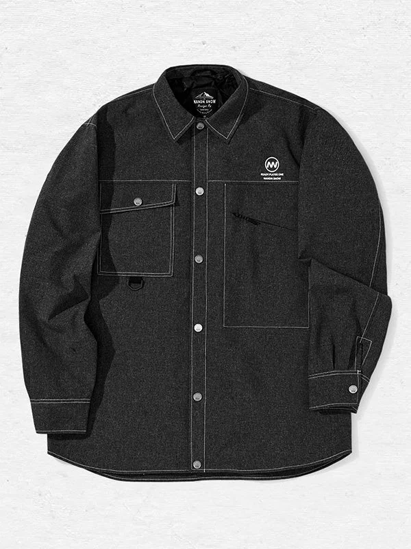 Premium Outerwear Men's Nandn Protect Snowboard Coach Jacket