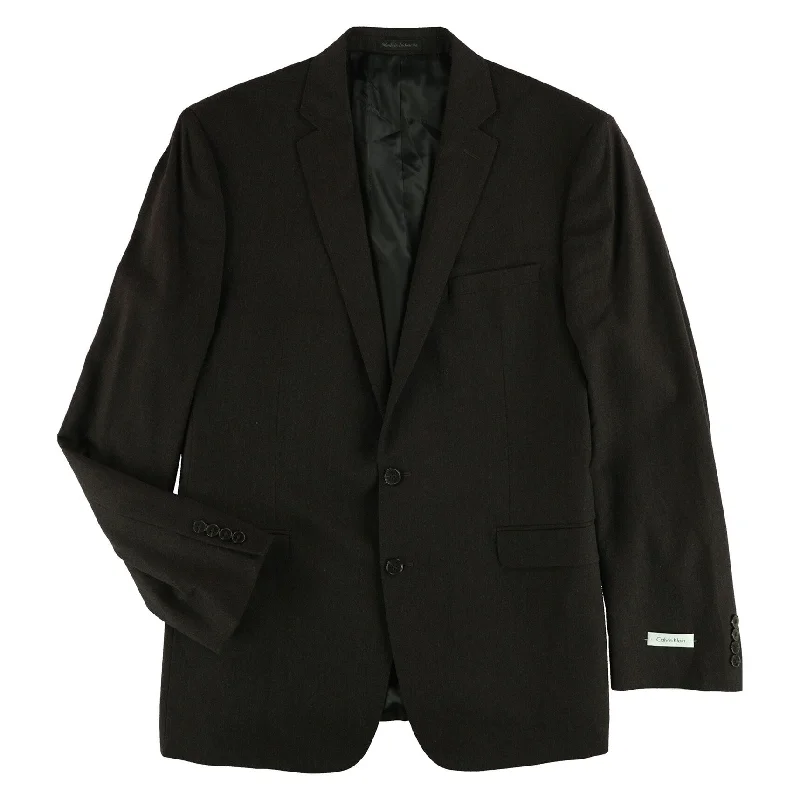 Casual Layers Calvin Klein Mens Slim Fit Two Button Blazer Jacket