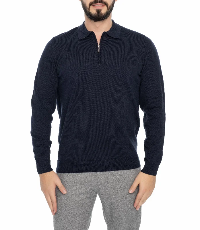 Functional Layers DECATUR QUARTER ZIP POLO SHIRT