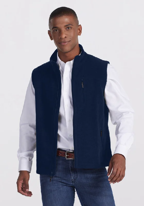 Simple Wardrobe Stowe Vest - Deep Navy