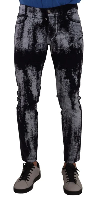 Easygoing Look Dolce & Gabbana  Skinny Stretch Men's Jeans