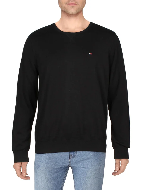 Warm Wear Mens Crewneck Casual Pullover Sweater