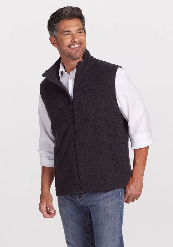 Lightweight Outerwear Stowe Vest - Carbon Black