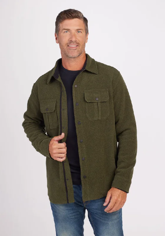 Trendy Basics Wilder Shirt Jac - Dark Forest